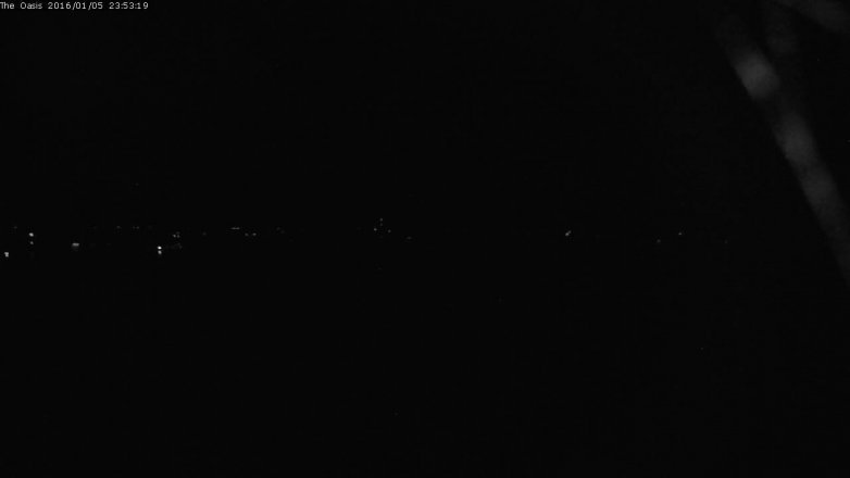 Lake Travis webcam, January 5, 2016 11:00 PM CT