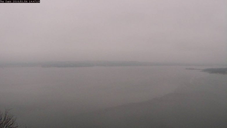 Lake Travis webcam, January 6, 2016 1:55 PM CT