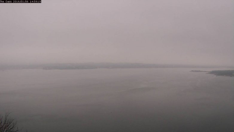 Lake Travis webcam, January 6, 2016 2:05 PM CT
