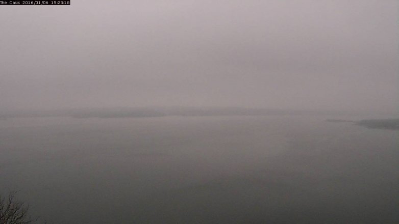 Lake Travis webcam, January 6, 2016 2:30 PM CT