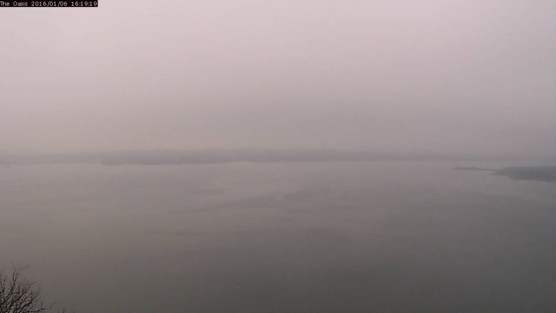 Lake Travis webcam, January 6, 2016 3:25 PM CT
