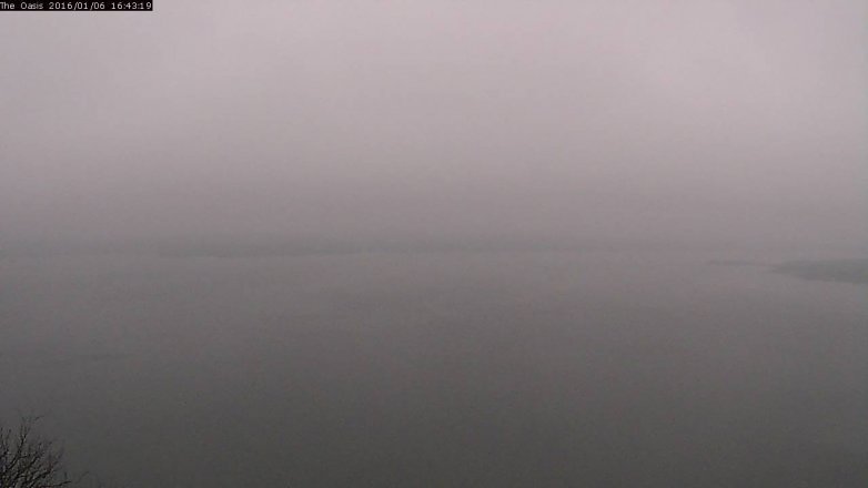 Lake Travis webcam, January 6, 2016 3:50 PM CT