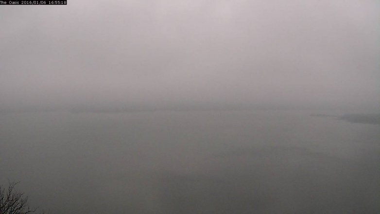 Lake Travis webcam, January 6, 2016 4:00 PM CT
