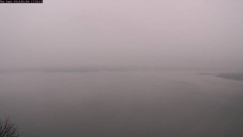 Lake Travis webcam, January 6, 2016 4:30 PM CT