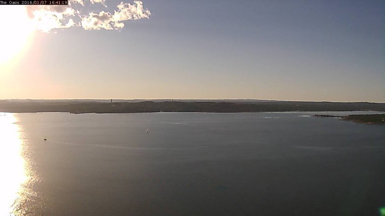 Lake Travis webcam, January 7, 2016 3:45 PM CT