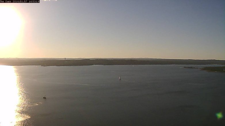 Lake Travis webcam, January 7, 2016 4:00 PM CT