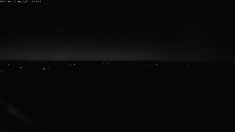 Lake Travis webcam, January 7, 2016 5:45 PM CT
