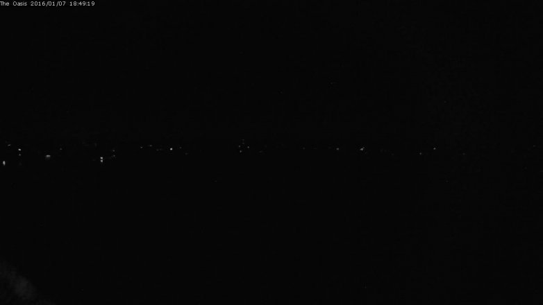 Lake Travis webcam, January 7, 2016 5:55 PM CT