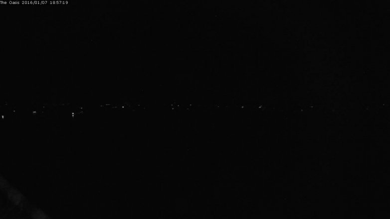 Lake Travis webcam, January 7, 2016 6:05 PM CT