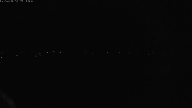 Lake Travis webcam, January 7, 2016 6:30 PM CT