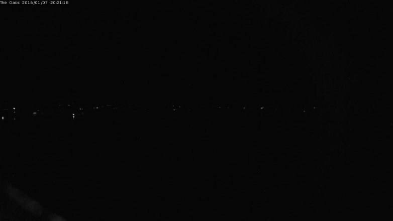 Lake Travis webcam, January 7, 2016 7:30 PM CT