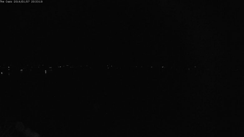 Lake Travis webcam, January 7, 2016 7:40 PM CT