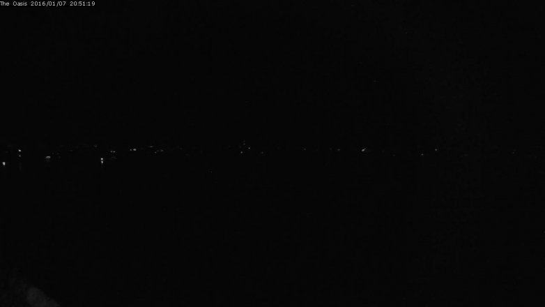 Lake Travis webcam, January 7, 2016 8:00 PM CT