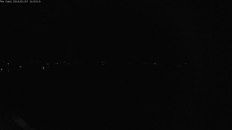 Lake Travis webcam, January 7, 2016 8:10 PM CT