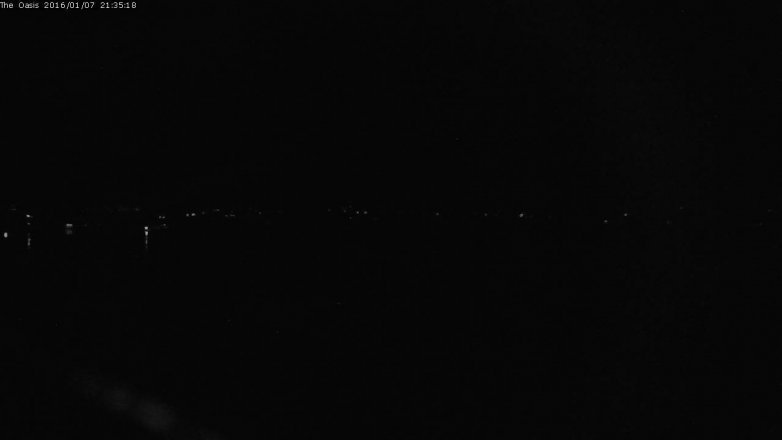 Lake Travis webcam, January 7, 2016 8:45 PM CT