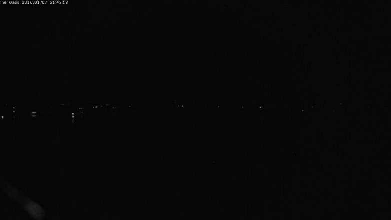 Lake Travis webcam, January 7, 2016 8:50 PM CT