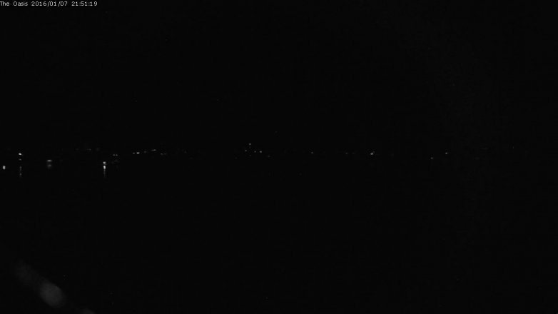 Lake Travis webcam, January 7, 2016 9:00 PM CT
