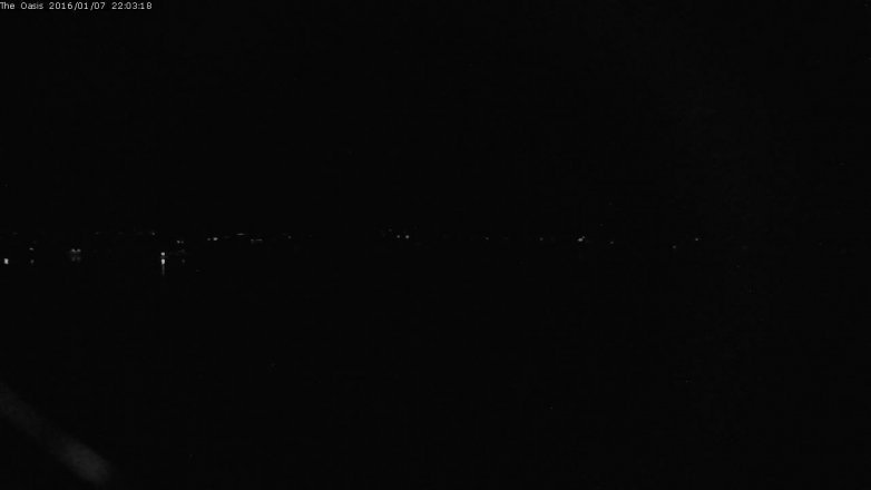 Lake Travis webcam, January 7, 2016 9:10 PM CT