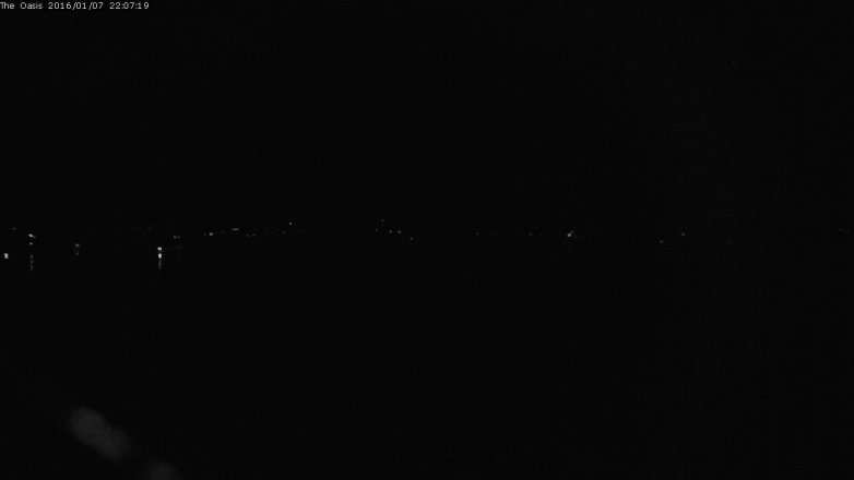 Lake Travis webcam, January 7, 2016 9:15 PM CT