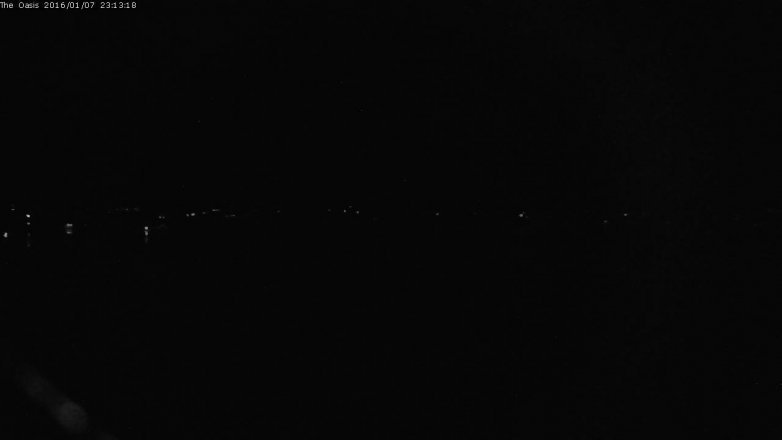 Lake Travis webcam, January 7, 2016 10:20 PM CT