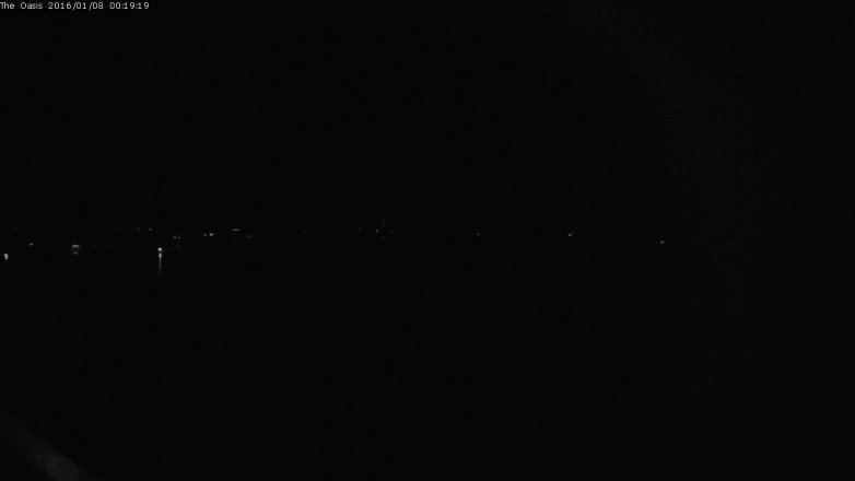Lake Travis webcam, January 7, 2016 11:25 PM CT