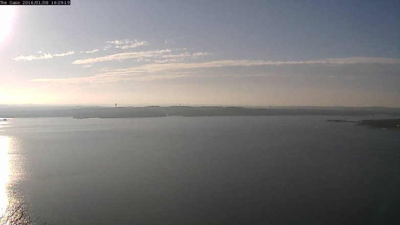 Lake Travis webcam, January 8, 2016 3:35 PM CT
