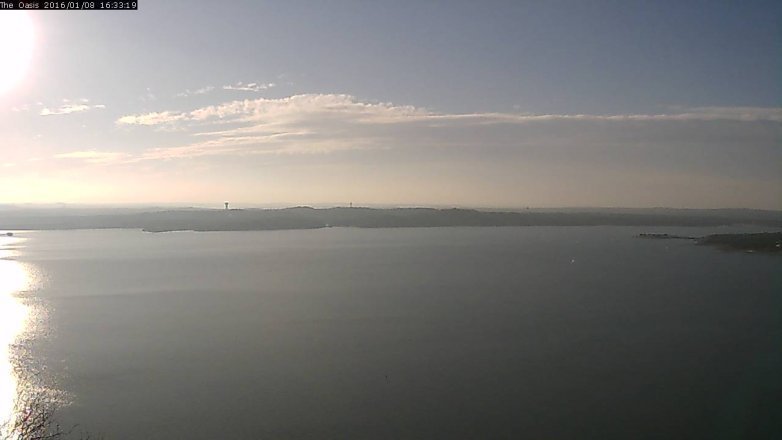 Lake Travis webcam, January 8, 2016 3:40 PM CT