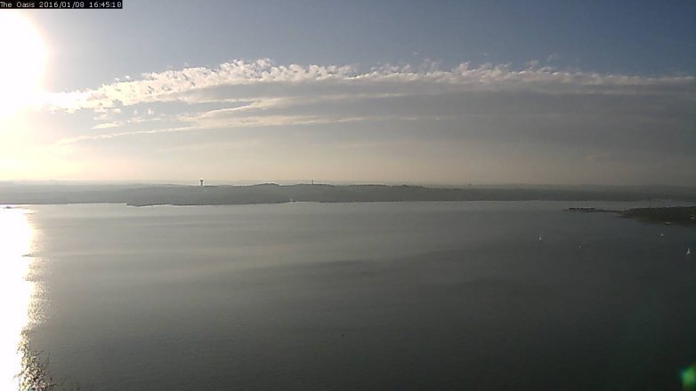 Lake Travis webcam, January 8, 2016 3:50 PM CT