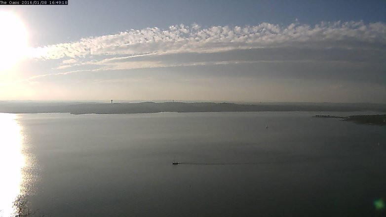 Lake Travis webcam, January 8, 2016 3:55 PM CT
