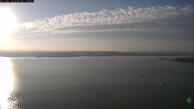 Lake Travis webcam, January 8, 2016 4:00 PM CT