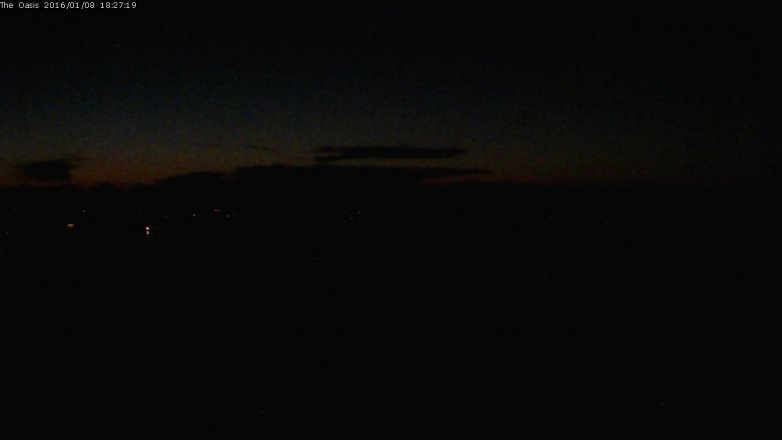 Lake Travis webcam, January 8, 2016 5:35 PM CT
