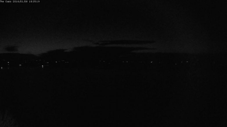 Lake Travis webcam, January 8, 2016 5:40 PM CT