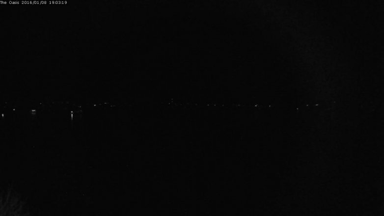 Lake Travis webcam, January 8, 2016 6:10 PM CT
