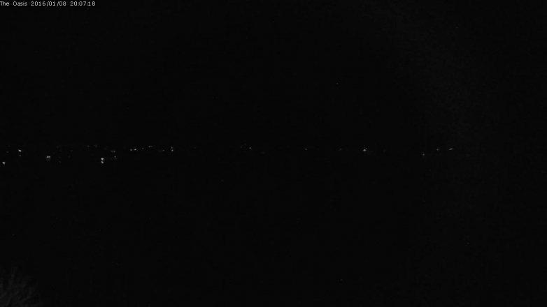 Lake Travis webcam, January 8, 2016 7:15 PM CT