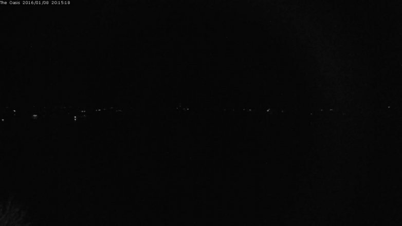 Lake Travis webcam, January 8, 2016 7:20 PM CT