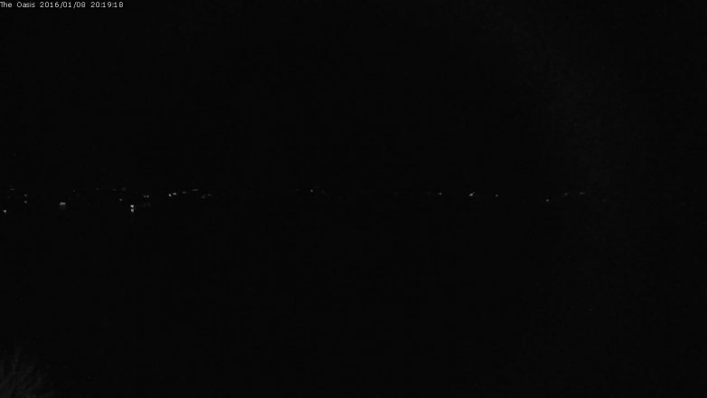 Lake Travis webcam, January 8, 2016 7:25 PM CT