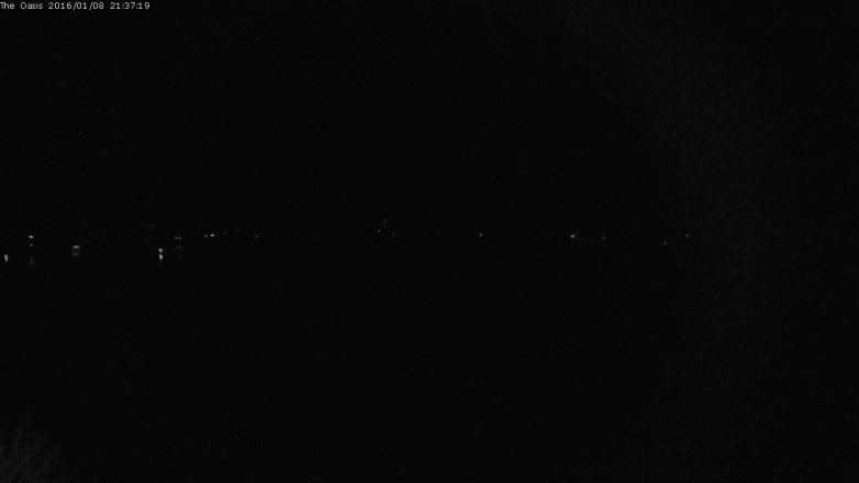 Lake Travis webcam, January 8, 2016 8:45 PM CT