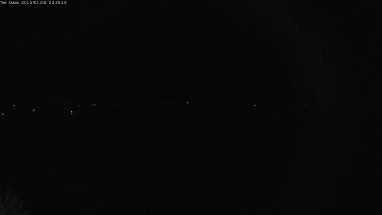 Lake Travis webcam, January 8, 2016 9:45 PM CT