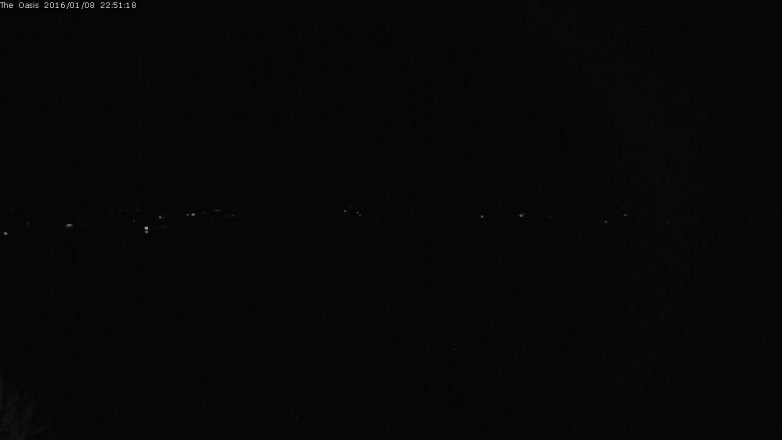 Lake Travis webcam, January 8, 2016 9:55 PM CT