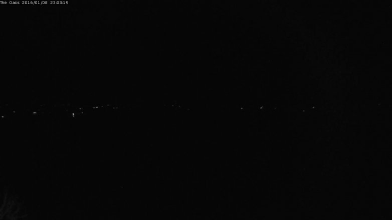 Lake Travis webcam, January 8, 2016 10:10 PM CT