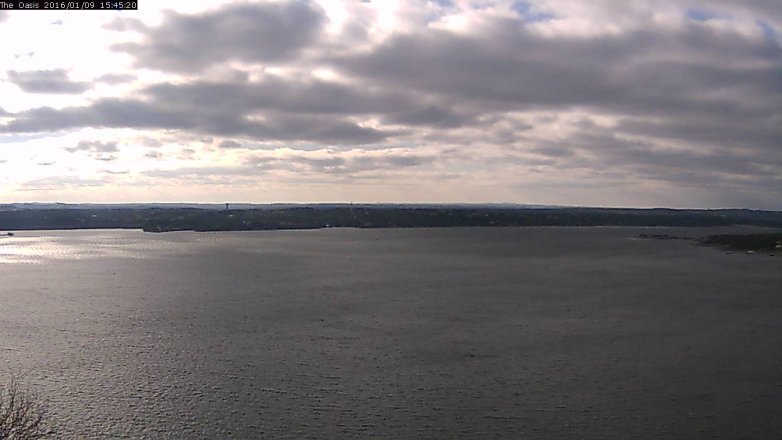 Lake Travis webcam, January 9, 2016 2:50 PM CT