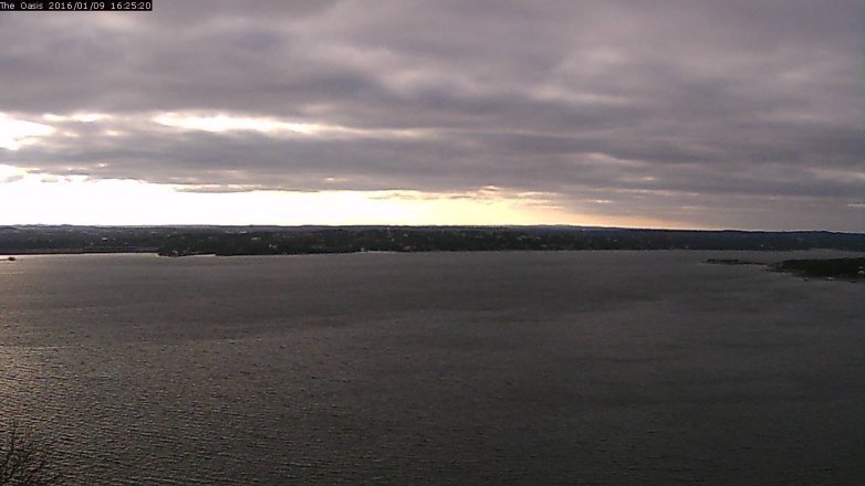 Lake Travis webcam, January 9, 2016 3:30 PM CT