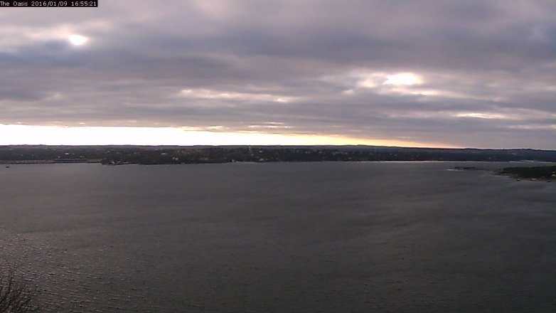 Lake Travis webcam, January 9, 2016 4:00 PM CT