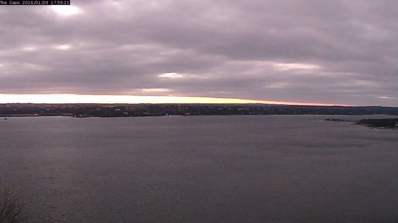 Lake Travis webcam, January 9, 2016 5:00 PM CT