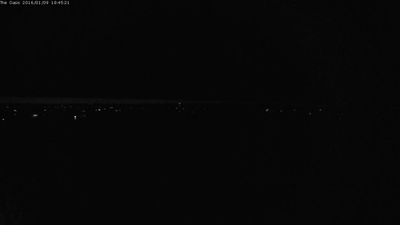 Lake Travis webcam, January 9, 2016 5:50 PM CT