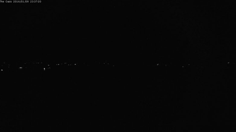 Lake Travis webcam, January 9, 2016 10:45 PM CT