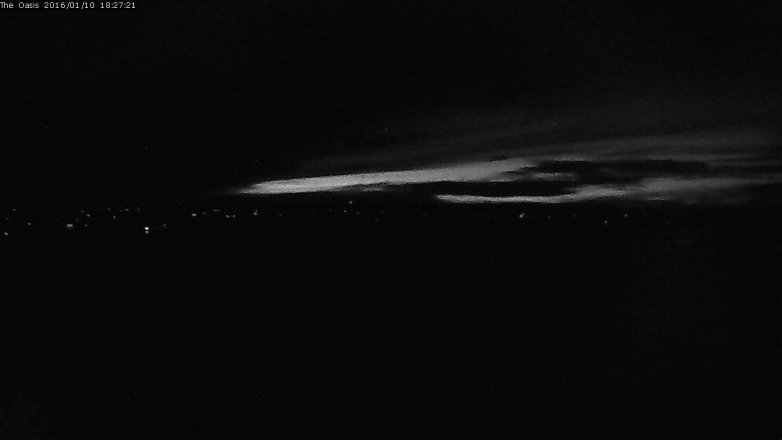 Lake Travis webcam, January 10, 2016 5:35 PM CT