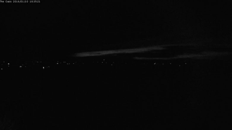 Lake Travis webcam, January 10, 2016 5:40 PM CT