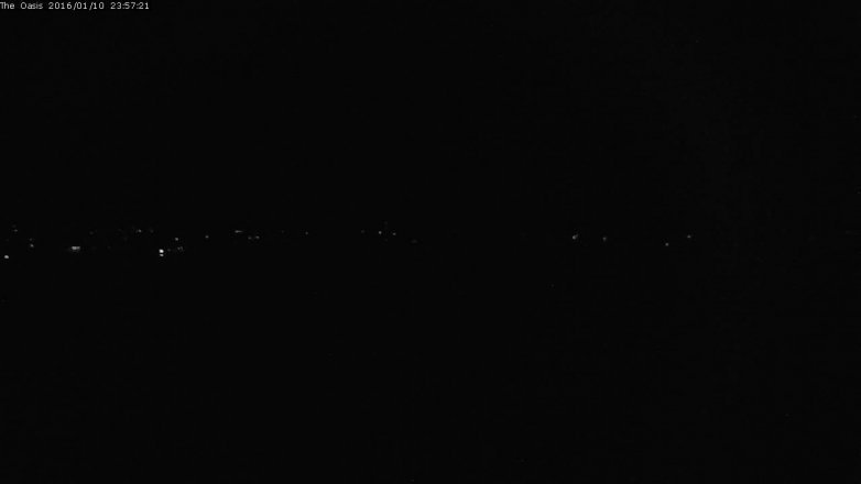 Lake Travis webcam, January 10, 2016 11:05 PM CT