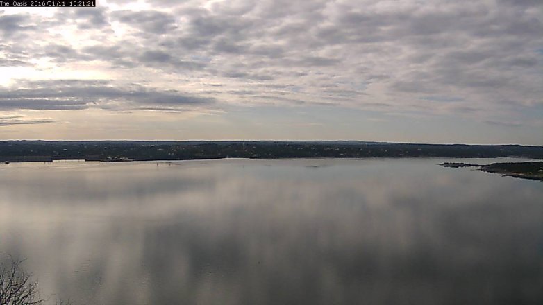 Lake Travis webcam, January 11, 2016 2:30 PM CT